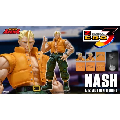 1/12 NASH - STREET FIGHTER 3 ZERO
